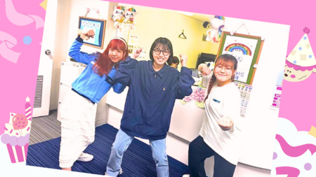 【福岡】卒業生３人娘！遊びに来てくれました！