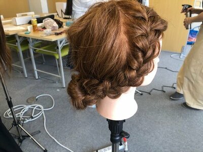 【福山】ヘアアレンジ講座つづき