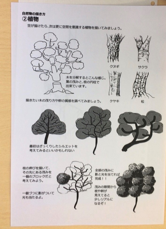 北九州 イラスト 植物を描こう 北九州校 通信制高校のヒューマンキャンパス高校