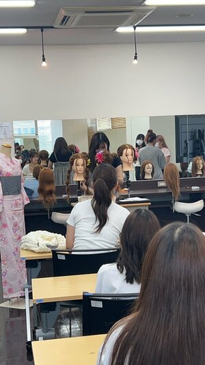 【神戸三宮】職業体験を実施しました★ヘアメイク編👄