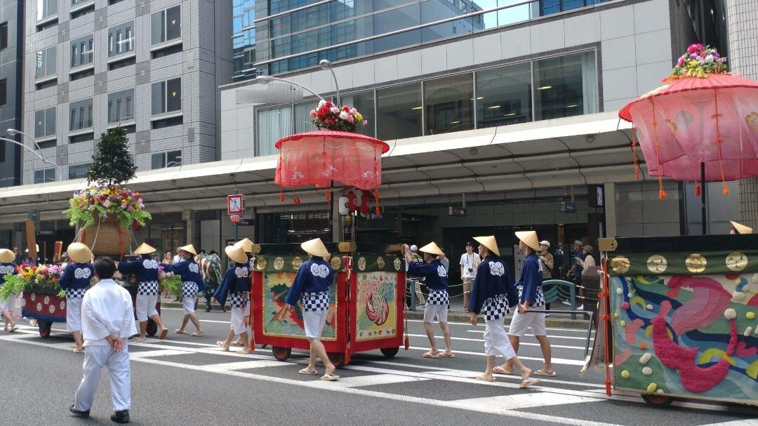 【京都四条通】京都の夏といえば！祇園祭の山鉾巡行🥳