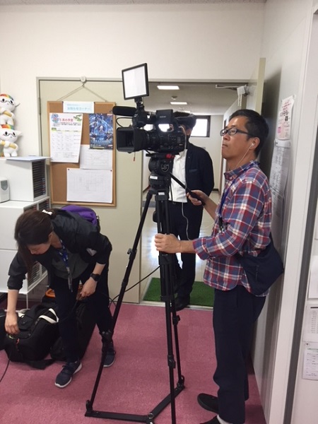 新潟 新潟学習センターに再びテレビクルーが 通信制高校のヒューマンキャンパス高校 ヒューマンキャンパスのぞみ高校