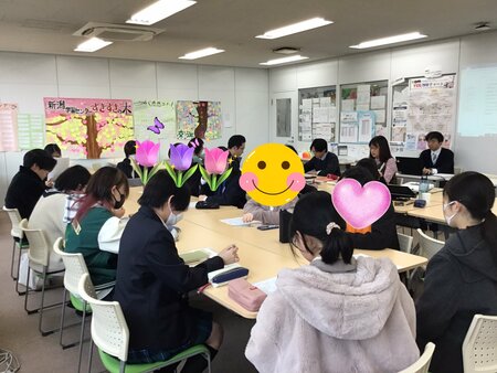 【新潟】卒業式実行委員会　最終確認が行われました🌸