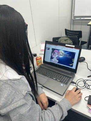 【大宮東口】ゲームクリエイター甲子園に向けて制作頑張っています！