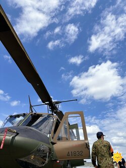【大宮】陸上自衛隊立川駐屯地でヘリ体験搭乗　パート２