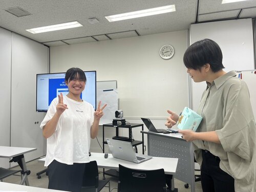 【横浜西口】声優・タレント専攻の前期成果物発表会の様子です🎤💕